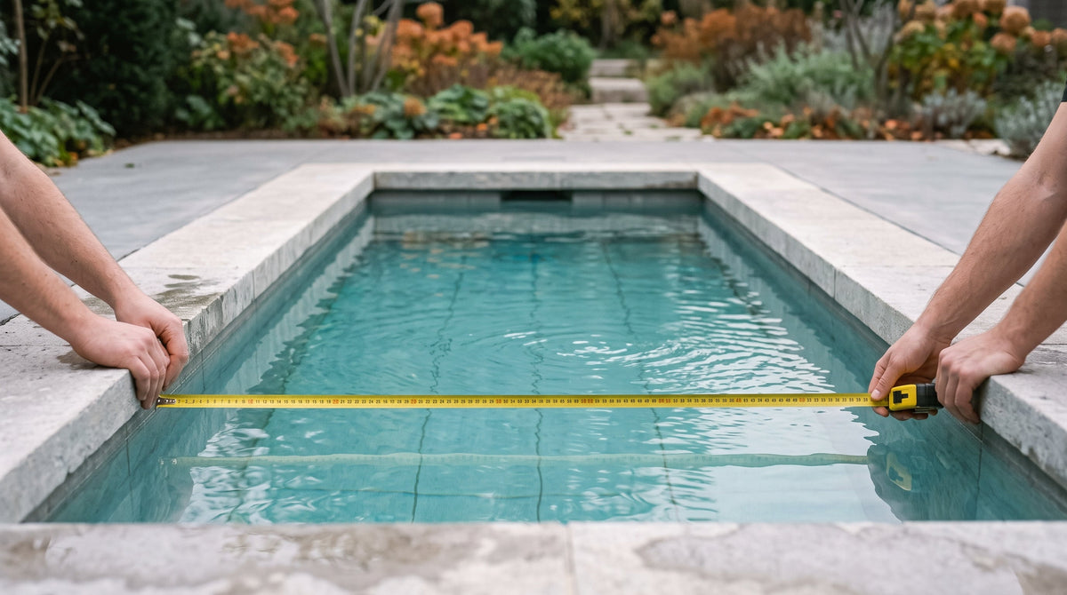 Bâche de piscine : les erreurs de dimensions les plus fréquentes